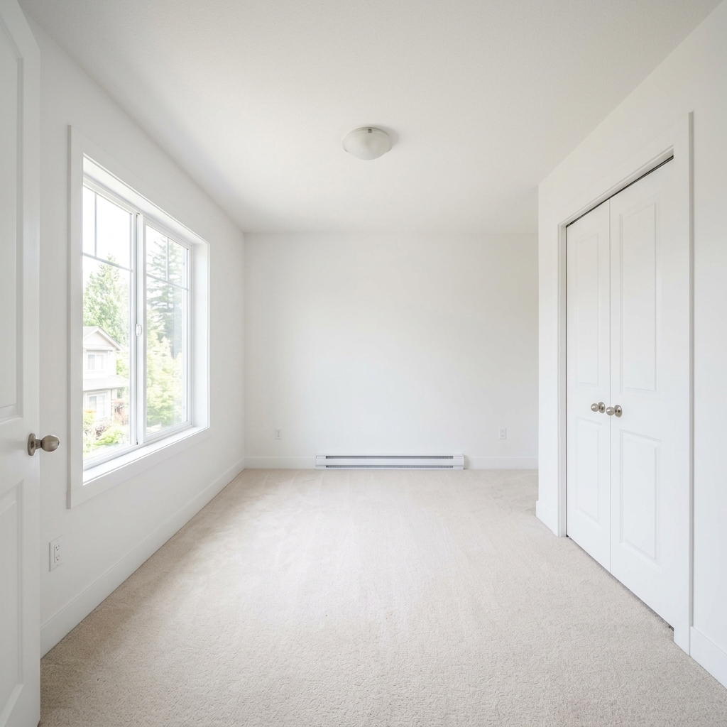 Bedroom - Before staging